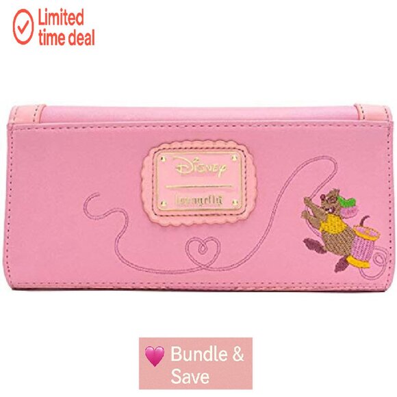 Faux Leather Flap Wallet with 6 Card Slots and ID Holder - Picture 3 of 5